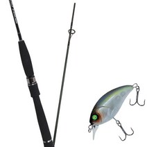 원다 마리솔 루어 낚싯대 602LSP + 다미끼 디티스코 40 하드 베이트 루어 311H NATURAL LIST, 1세트