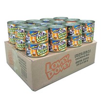 러비더비 강아지 간식 캔 100g, 치킨 + 라이스 혼합맛, 24개입