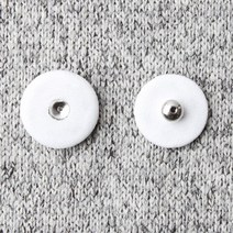 싸개스냅단추 2p세트 21mm, 화이트, 15세트