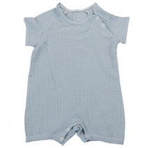 네츄라오가닉 신생아용 오가닉코튼 머슬린 우주복