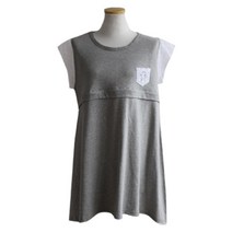 마미누리 F 꽃 레이스 반팔 수유티