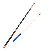 YGF 민물 낚싯대 파워 카본 향어 12 + 나루예 낚시찌 천일 2종 세트, 혼합 색상