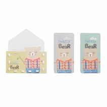 맘스보드 자석펜꽂이 + 보드 자석 지우개세트 커들리베어, 1세트