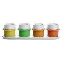렉슨 볼리 컬렉션 커피잔 4잔 세트, CW(warm colors), 1세트