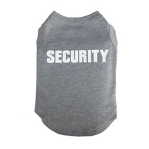 비케이 강아지 옷 SECURITY, 그레이