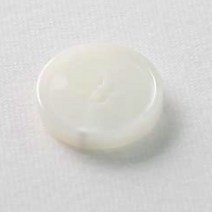 HR빅버튼 루킹 단추 20mm, 화이트, 4개입