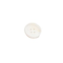 HR빅버튼 샌더슨 단추 21mm, 화이트, 4개입