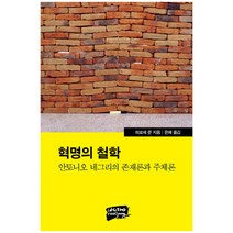 혁명의 철학: 안토니오 네그리의 존재론과 주체론:, 난장, 히로세 준 저/은혜 역