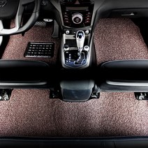 순수 코일 카 매트 확장형 초코, BMW, BMW 5시리즈 LCI (F10) (2014년 ~ 2017년) (3P), BMW