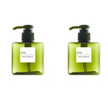 더자카 파스텔 컬러 공병 250ml, 2개, 그린