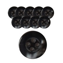 동화상가몰 DY와이셔츠 단추5 지젤 11.5mm, BK, 10개입