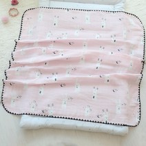 티피 유아 여름 면 거즈 낮잠이불 단품 소형 80 x 110 cm, 레아