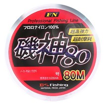 BSFishing 조구 기신80 나일론목줄, 투명