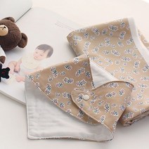 패브릭아트 순면100% 플라워패턴 원단 20수 다솜플라워 3종, 베이지