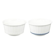 화이 기와 공기 2p 세트, 화이트, 화이트블루, 1세트