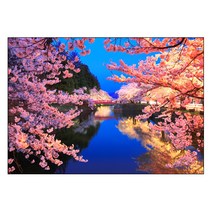 챔버아트 직소퍼즐 1146 벚꽃야경, 1000피스, 혼합 색상