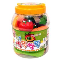 아이비젼 싱싱싹둑싹둑 소꿉놀이세트, 혼합 색상