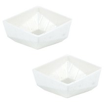 다이리빙 모던플로엣 사각볼, 화이트, 2개입