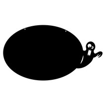 쿠 홈 인테리어 아크릴 메모 보드 MO 62 걸이형 블랙 소, 1개