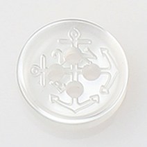 HR빅버튼 말레 단추 NO43 11mm, 혼합 색상, 4개입