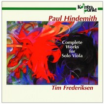 Complete Works For Solo Viola / Tim F - Paul Hindemith EU수입반, 1CD