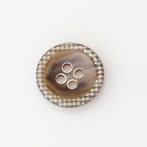 HR빅버튼 팀부 단추 NO17 18mm, 혼합 색상, 4개입