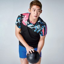 패기앤코 남성용 라운드티셔츠 RT-728 + 반바지 MP5-226