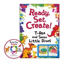 Ready Set Create! 1 T-Rex and Seven Little Dinos SB (with Multi CD), A LIST