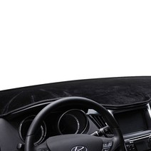 카닉스 타노스 벨벳 논슬립 블랙 대쉬보드커버 테두리블랙, 기아, 포르테쿱 옵션무