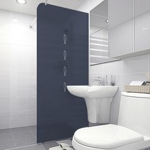 디자인수풀 북유럽 스타일 샤워 윈도우 시트지, SW672