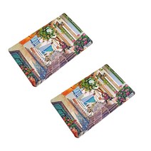 해피팝 바이웨이 주방욕실 발매트 2p, 앨리