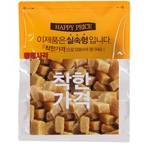 셰프시리즈 반려견 져키 대용량 300g, 황태 리얼사각, 1개