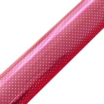 영프라자 잔도트 비닐 롤 포장지 대 53cm x 20m, 핑크, 1개