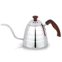 코맥 드립포트 벨라 우드 900ml KW4, 혼합색상, 1개