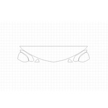 헥시스 쉐보레 카마로 SS 2018 PVC재질 HFM STRAIGHT WRAPPED PPF보호필름, 1개