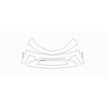 헥시스 쉐보레 카마로 SS 2018 PU BUMPER D형 범퍼 PPF보호필름, 1개