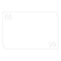 쿠 홈 인테리어 아크릴 메모판 MO72 부착형, 화이트