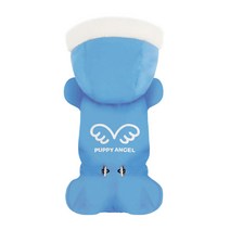 퍼피엔젤 애견 SignatureTM 날개 패딩 오버롤 남여공용 올인원 PA-OW434, 725 Blue