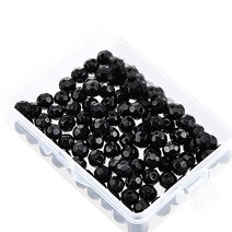 배틀피싱 글라스비드 블랙 BGB100BBK, 100개입