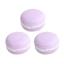 셀럽펫 라텍스 쏘스윗 마카롱 삑삑이 반려견 장난감 5 x 5 x 3 cm, 그레이프, 3개입