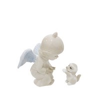 컨츄리아이템 강아지와 큐트엔젤 오브제, 혼합 색상