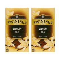 트와이닝 바닐라 티백, 50g, 2개