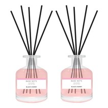 바이향 베이스노트 홈 디퓨저 150ml x 2p, 블랙체리, 1개