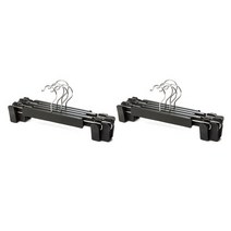 리에노 AG바지걸이, 블랙, 10개입