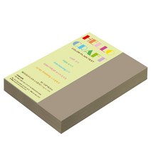 뉴씨플레인 종이문화 양면색상지 No.55 밍크색, 160매입