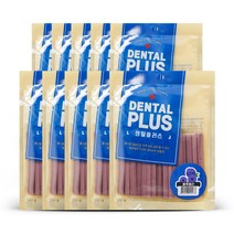 덴탈플러스 강아지 덴탈껌 100g, 블루베리, 10개
