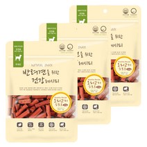 굿데이 반려견을 위한 건강레시피 져키, 오리고기소프트, 300g, 3개입