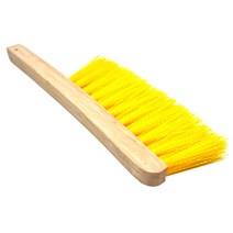수지매트 PVC 방수비 노랑 청소솔, 혼합 색상, 1개