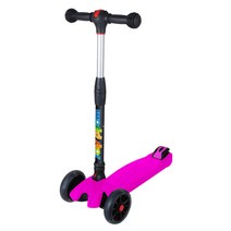 세계유통 월드스타 왕바퀴 킥보드, 핑크