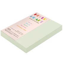 종이문화 두꺼운양면카드지 레인보우카드 No.18 라이트그레이, 16절, 110매